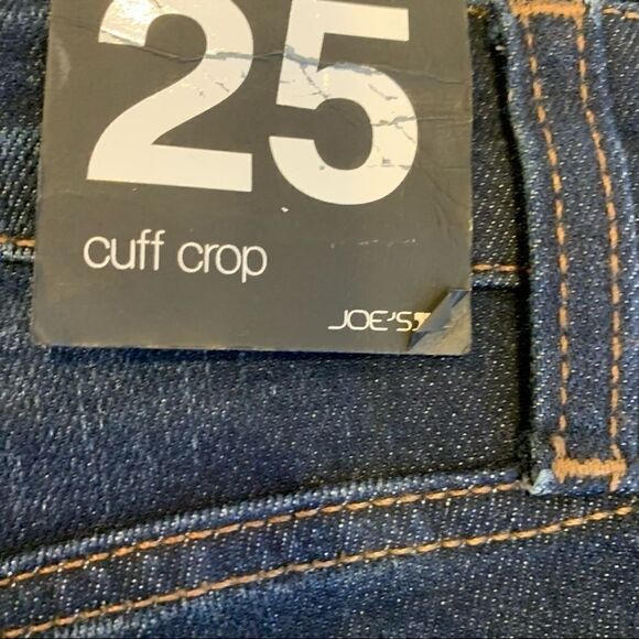 Joe’s Jeans Flawless Cuffed Crop Jean Size 25 NWT - Picture 8 of 15